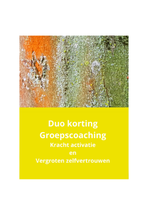 Duo korting groepscoaching